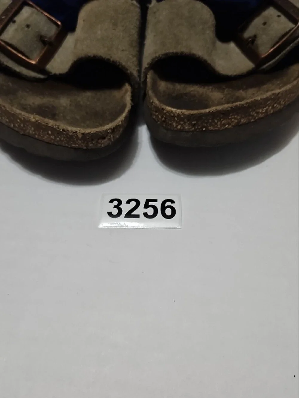 Birkenstock Unisex  ArizonaDouble Strap Buckle Sandals in Olive Gray Size 40(9)